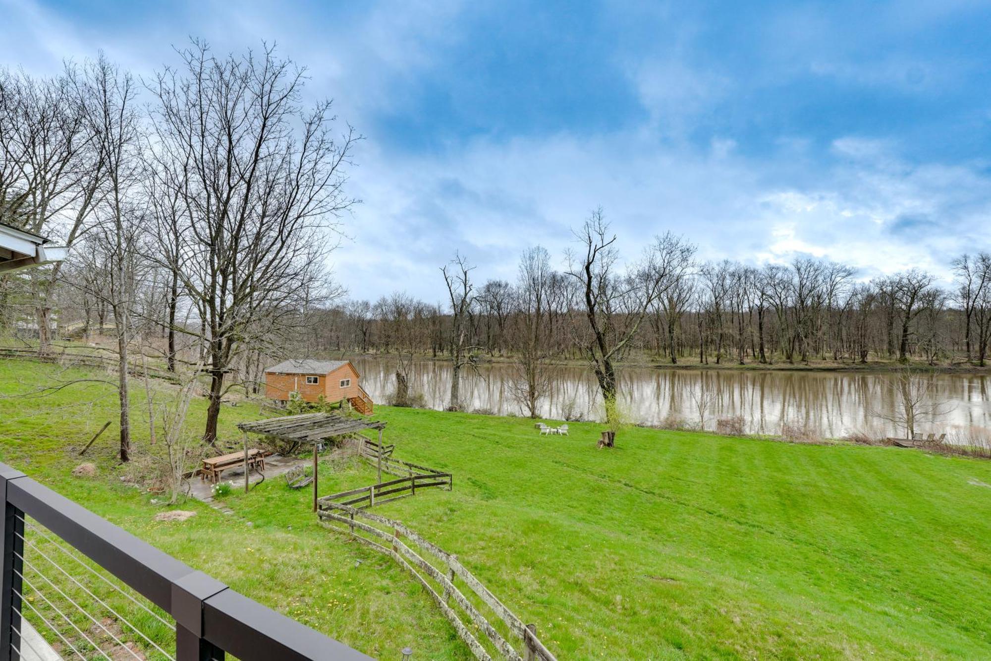 Cozy Upstate Studio With Walkill River Views! New Paltz Luaran gambar